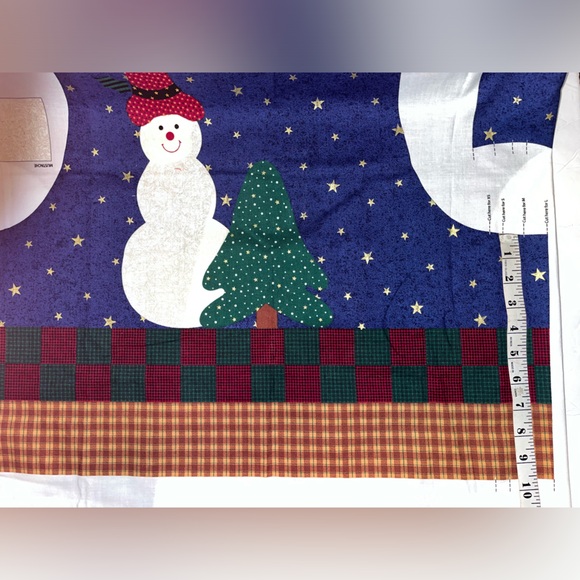 Dreamspinners Vintage Christmas Vest Cut & Sew Fabric Panel - Picture 16 of 16
